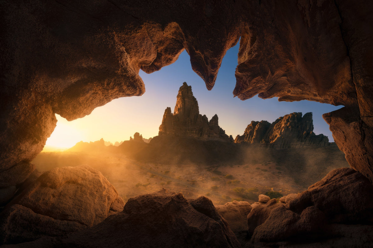 Behind the print — Into the Cave