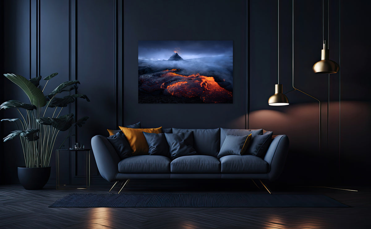 54 x 36″, Photo Print Under Acrylic Glass Born of Fire — Exclusive Limited Edition Fine Art Print